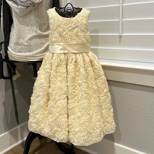American princess floral tulle dress